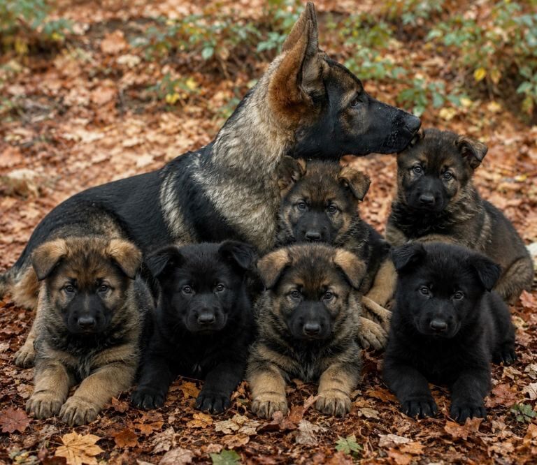 Champion line Czech GSD puppies